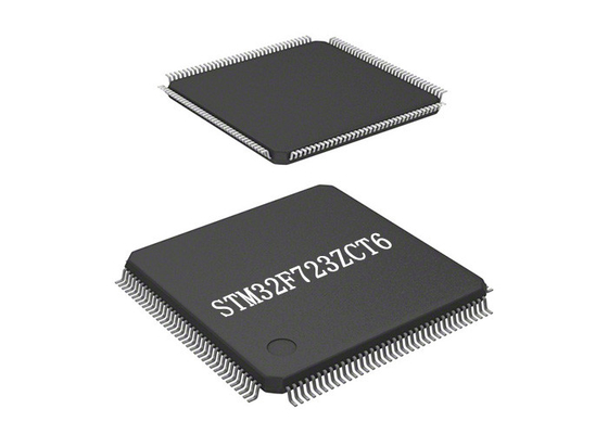 ICs চিপ STM32F723ZCT6 একক-কোর 216MHz 256KB ফ্ল্যাশ 144-LQFP মাইক্রোকন্ট্রোলার IC