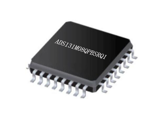 অটোমোবাইল চিপস ADS131M08QPBSRQ1 24Bit এনালগ থেকে ডিজিটাল কনভার্টার TQFP32 IC চিপ