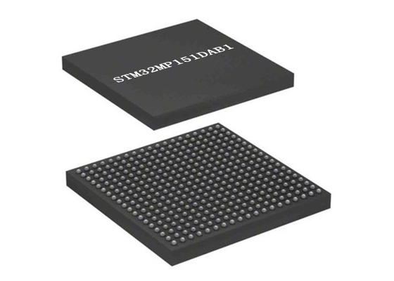 এমবেডেড মাইক্রোপ্রসেসর আইসি STM32MP151DAB1 1 কোর 354-LFBGA সারফেস মাউন্ট