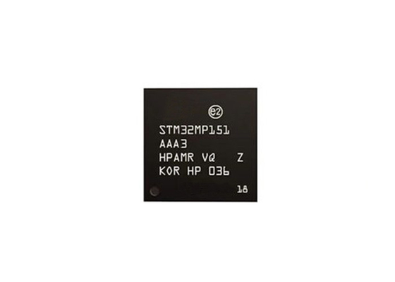 উচ্চ কর্মক্ষমতা STM32MP151AAA3 মাইক্রোপ্রসেসর IC 1 কোর 32-বিট 448-LFBGA