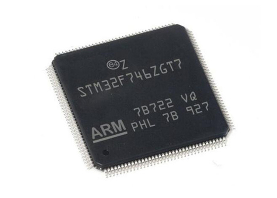 মাইক্রোকন্ট্রোলার IC STM32F746ZGT7 মাইক্রোকন্ট্রোলার MCU 144LQFP হাই পারফরম্যান্স MCU
