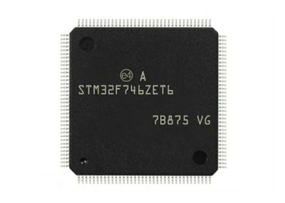 216MHz মাইক্রোকন্ট্রোলার MCU STM32F746ZET6 মাইক্রোকন্ট্রোলার চিপ 144LQFP আর্ম কর্টেক্স MCUs