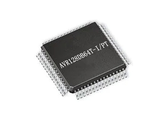 উচ্চ কর্মক্ষমতা মাইক্রোকন্ট্রোলার MCU AVR128DB64T-I/PT 8-বিট 24MHz 64-TQFP
