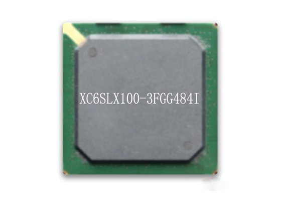 ফিল্ড প্রোগ্রামযোগ্য গেট অ্যারে XC6SLX100-3FGG484I স্পার্টান 6 LX FPGA চিপ 484FBGA আইসি চিপ