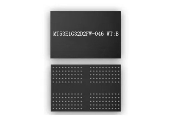 32Gbit মেমরি IC MT53E1G32D2FW-046 WT:B ইন্টিগ্রেটেড সার্কিট চিপ 200TFBGA IC চিপ