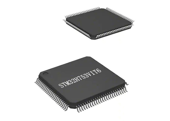 ARM কর্টেক্স মাইক্রোকন্ট্রোলার IC STM32H753VIT6 480MHz 100-LQFP সারফেস মাউন্ট