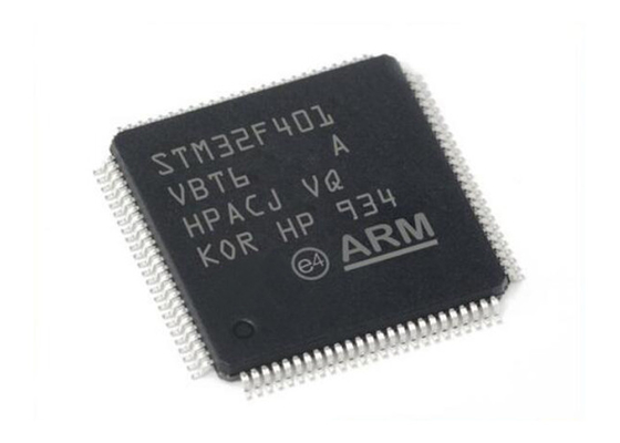 মাইক্রোকন্ট্রোলার MCU STM32F401VBT6 32Bit একক কোর LQFP100 উচ্চ কর্মক্ষমতা
