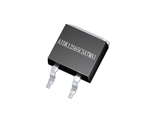 সিলিকন কার্বাইড Schottky AIDK12S65C5ATMA1 650V রেকটিফায়ার একক ডায়োড TO-263-3