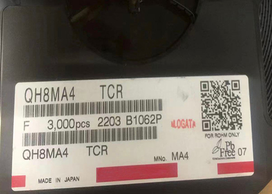ইন্টিগ্রেটেড সার্কিট চিপ QH8MA4TCR মোসফেট অ্যারে 30V 9A ট্রানজিস্টর 8-এসএমডি সারফেস মাউন্ট