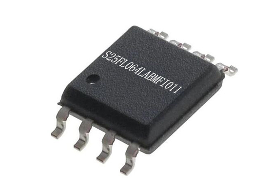 108MHz ফ্ল্যাশ বা মেমরি IC S25FL064LABMFI011 8-SOIC ইন্টিগ্রেটেড সার্কিট চিপ 64Mbit