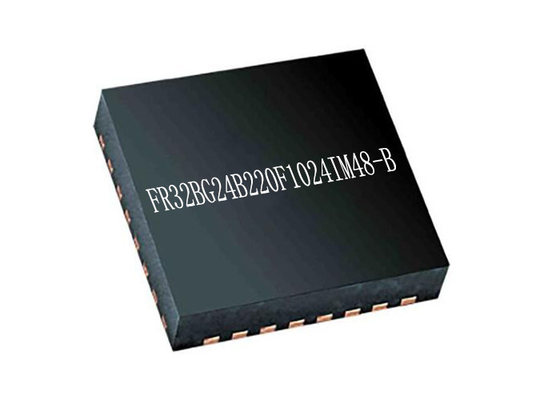 ওয়্যারলেস SoC EFR32BG24B220F1024IM48-B 2Mbps RF ট্রান্সসিভার ICs 48-VFQFN BT IC