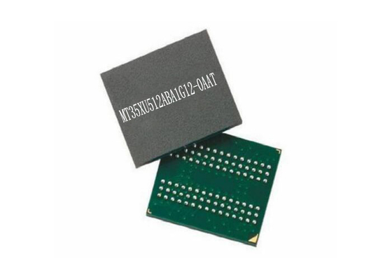 24-TBGA MT35XU512ABA1G12-0AAT 200MHz ফ্ল্যাশ বা মেমরি IC 512Mbit Xccela বাস