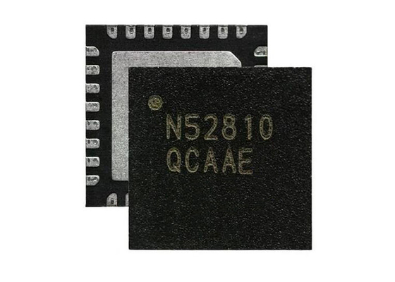 32-VFQFN NRF52810-QCAA-E-R7 2Mbps BT IC 2.4GHz ট্রান্সসিভার চিপ