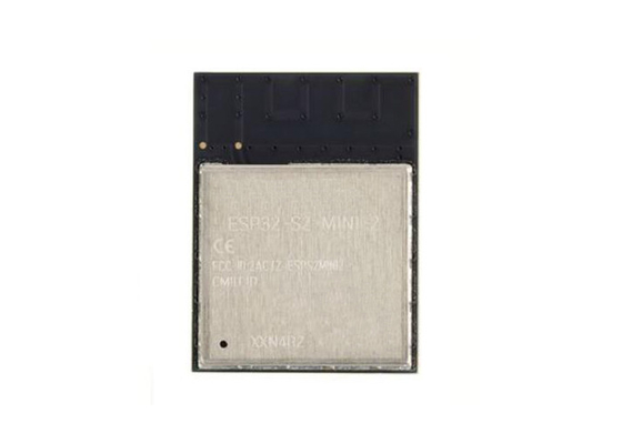 65-SMD মডিউল ESP32-S2-MINI-2-H4 2.4GHz ওয়াইফাই ট্রান্সসিভার মডিউল 150Mbps PCB ট্রেস