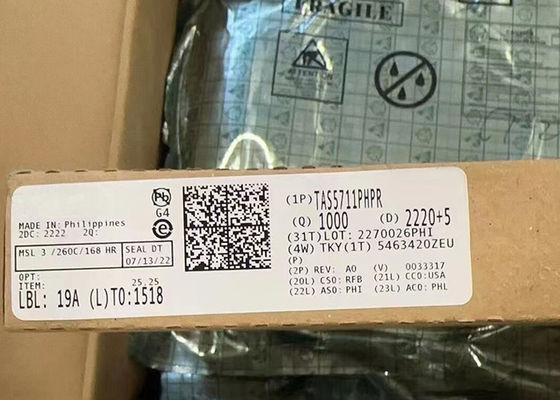 ইন্টিগ্রেটেড সার্কিট চিপ TAS5711PHPR 20W ডিজিটাল অডিও পাওয়ার অ্যামপ্লিফায়ার 48-HTQFP