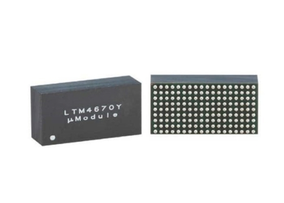 কনফিগারযোগ্য 10A আউটপুট অ্যারে সহ ICs চিপ LTM4670EY কোয়াড µমডিউল রেগুলেটর