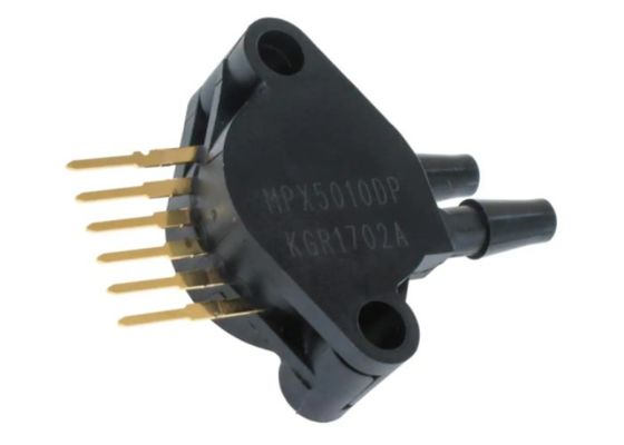 ইন্টিগ্রেটেড সিলিকন MPX5010DP প্রেসার সেন্সর 1.45PSI 10kPa ডিফারেনশিয়াল