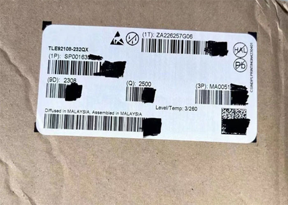 TLE92108-232QX ইন্টিগ্রেটেড সার্কিট চিপ নন-ইনভার্টিং সেমি-ব্রিজ গেট ড্রাইভার IC 48-VFQFN