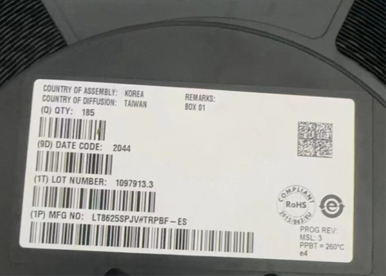 LT8625SPJV আইসি চিপস 18V 8A স্টেপ-ডাউন সাইলেন্ট সুইচার 3 অতিনিম্ন গোলমাল রেফারেন্স সহ