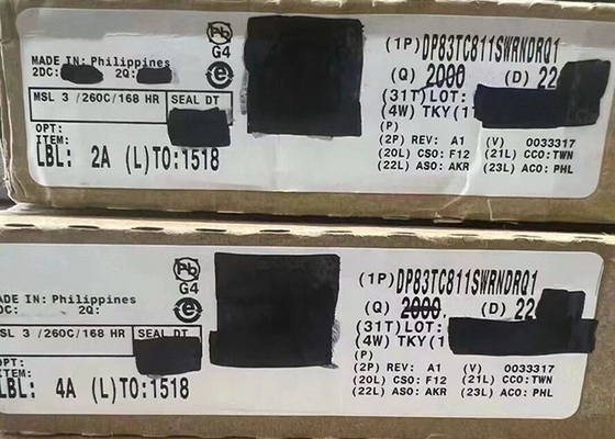 DP83TC811SWRNDRQ1 লো-পাওয়ার অটোমোটিভ ইথারনেট PHY ট্রান্সিভার 36-VQFN