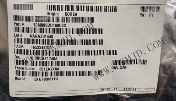 ফিল্ড প্রোগ্রামযোগ্য গেট অ্যারে 10M08SCU169C8G 378kbit MAX 10 প্রোগ্রামযোগ্য লজিক চিপ 450MHz UBGA-169