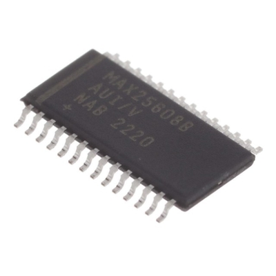 ইন্টিগ্রেটেড সার্কিট চিপ MAX25608BAUI/V 12-সুইচ LED লাইটিং ড্রাইভার