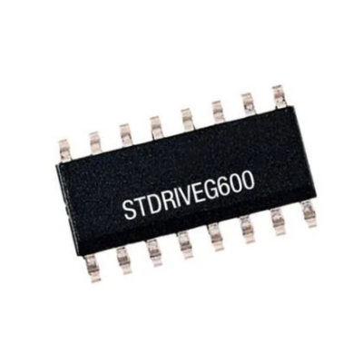 ইন্টিগ্রেটেড সার্কিট চিপ STDRIVEG600TR হাই ভোল্টেজ সেমি ব্রিজ গেট ড্রাইভার SOIC16