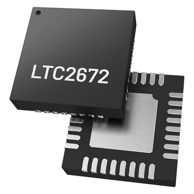 ইন্টিগ্রেটেড সার্কিট চিপ LTC2672EUH-16 16 বিট ডিজিটাল থেকে অ্যানালগ কনভার্টার 32-QFN
