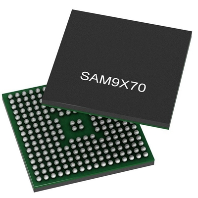 মাইক্রোকন্ট্রোলার MCU SAM9X72T-I/4PB 800MHz পর্যন্ত 32 বিট মাইক্রোপ্রসেসর IC BGA240