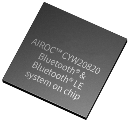 মাইক্রোকন্ট্রোলার MCU CYW20820A1KFBGT 3Mbps 2.4 GHz ARM Cortex M4 MCU