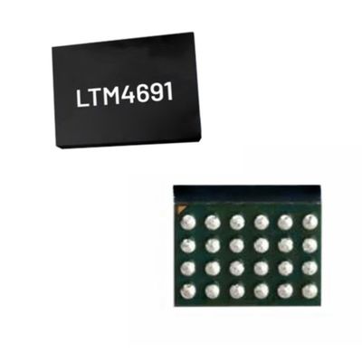 ইন্টিগ্রেটেড সার্কিট চিপ LTM4691IY লো ভিআইএন ডুয়াল 2A বাক রেগুলেটর BGA24