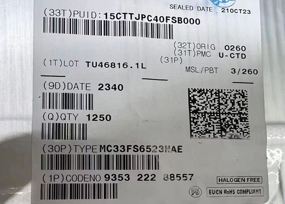 ইন্টিগ্রেটেড সার্কিট চিপ MC33FS6523NAE নিরাপত্তা পাওয়ার সিস্টেম বেস চিপ CAN FD এবং LIN ট্রান্সিভার সহ