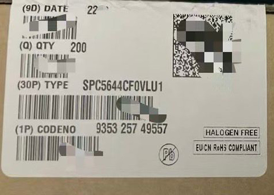 মাইক্রোকন্ট্রোলার MCU SPC5644CF0VLU1 32 বিট কোর পাওয়ার LQFP176 মাইক্রোকন্ট্রোলার চিপ