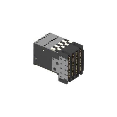 সংযোগকারী 10153370-101LF EXAMAX2 112Gbps উচ্চ গতির ব্যাকপ্লেন সংযোগকারী 92Ω