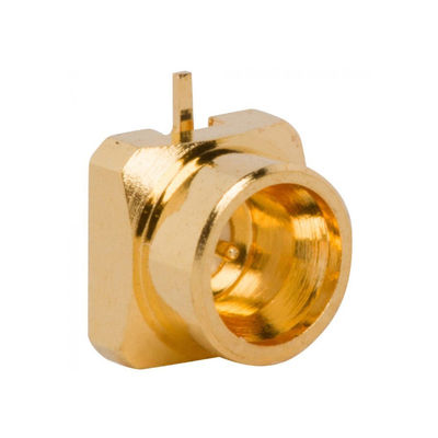 সংযোজক 925-204J-51P 50Ω SMPM সোজা পিসিবি ফুল ডিটেন্ট জ্যাক সারফেস মাউন্ট