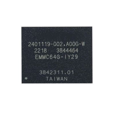 মেমরি আইসি চিপ EMMC64G-IY29-5B102 হাই-স্পিড 64GB eMMC 5.1 মেমরি আইসি FBGA-153