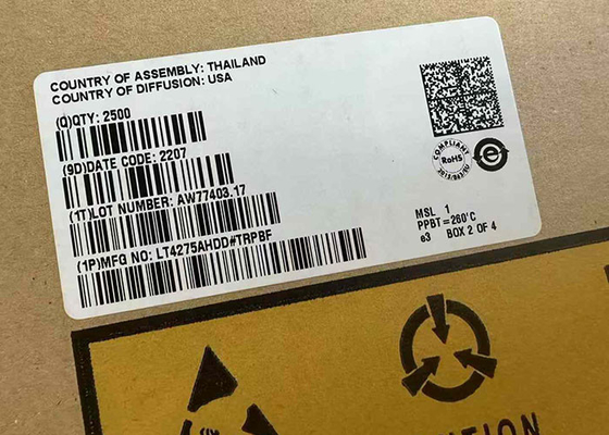 ইন্টিগ্রেটেড সার্কিট চিপ LT4275AHDD#TRPBF PD কন্ট্রোলার DFN-10 প্যাকেজ