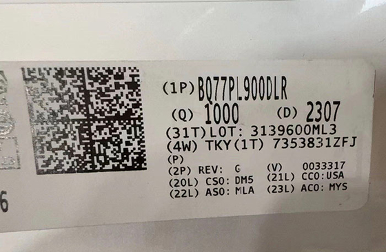 BQ77PL900DLR ইন্টিগ্রেটেড সার্কিট চিপ 5-10 সিরিজ সেল লিথিয়াম আয়ন ব্যাটারি প্রটেক্টর এবং অ্যানালগ ফ্রন্ট এন্ড