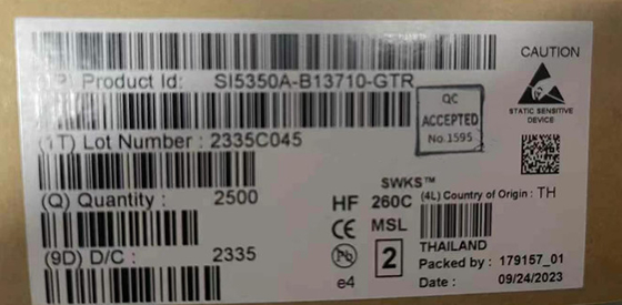 SI5350A-B13710-GTR ইন্টিগ্রেটেড সার্কিট চিপ CMOS ঘড়ি জেনারেটর 10-MSOP