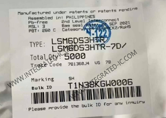 LSM6DS3HTR সেন্সর আইসি মোশন সেন্সর LGA-14 iNEMO ইনার্শিয়াল মডিউল 6-অক্ষ আইএমইউ