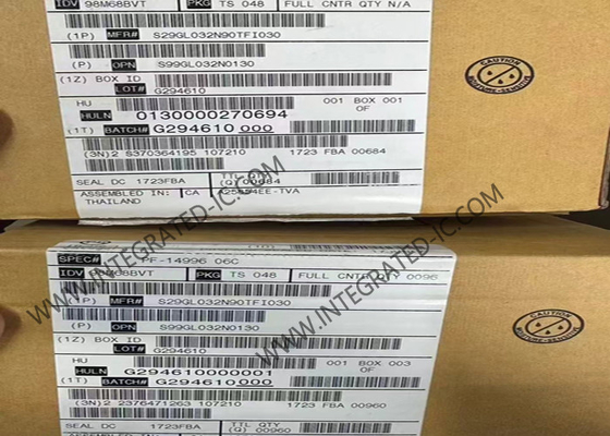 S29GL032N90TFI030 মেমরি আইসি চিপ 32Mbit সমান্তরাল NOR ফ্ল্যাশ মেমরি আইসি TSOP-48