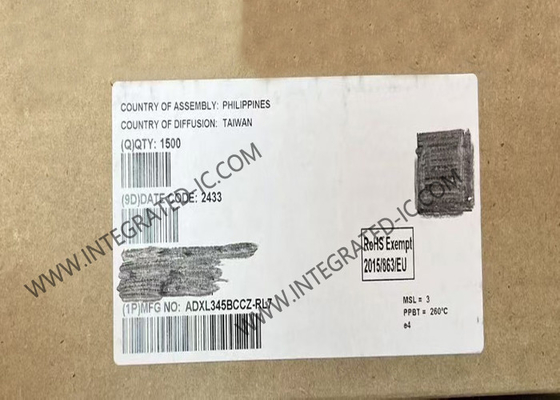 ADXL345BCCZ সেন্সর আইসি আল্ট্রা লো পাওয়ার থ্রি-অক্সিস ডিজিটাল অ্যাক্সেলরোমিটার এলজিএ -১৪ প্যাকেজ