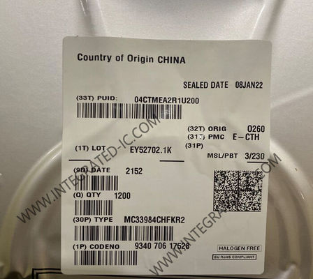 MC33984CHFKR2 ইন্টিগ্রেটেড সার্কিট চিপ লোড ড্রাইভার আইসি পাওয়ার ডিস্ট্রিবিউশন সুইচ