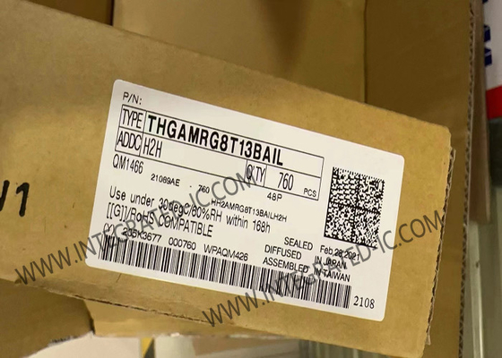 THGAMRG8T13BAIL মেমরি আইসি চিপ 256Gbit NAND মেমরি আইসি FBGA-153 eMMC ফ্ল্যাশ ড্রাইভ