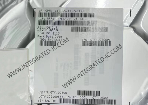 CY7C65211-24LTXIT ইন্টিগ্রেটেড সার্কিট চিপ ইউএসবি সিরিয়াল সিঙ্গল চ্যানেল ব্রিজ কন্ট্রোলার