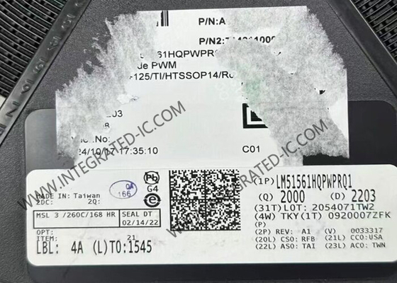 LM51561HQPWPRQ1 ইন্টিগ্রেটেড সার্কিট চিপ নন-সিঙ্ক্রোনস বুস্ট কন্ট্রোলার HTSSOP-14