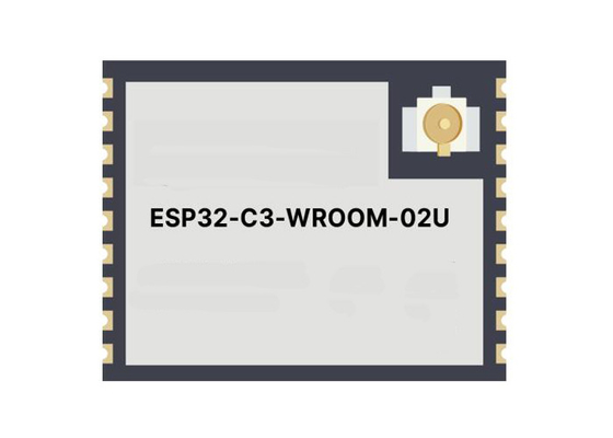 ESP32-C3-WROOM-02U-H4 ওয়্যারলেস কমিউনিকেশন মডিউল মডিউল 2.4GHz Wi-Fi এবং BT LE মডিউল