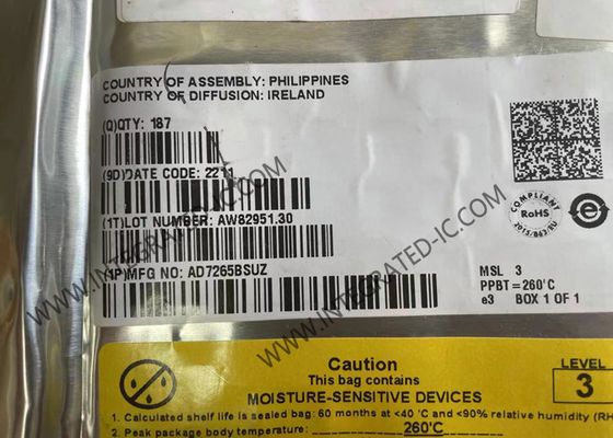 AD7265BSUZ ইন্টিগ্রেটেড সার্কিট চিপ 12-বিট এডিসি কনভার্টার TQFP-32 3-চ্যানেল এসএআর এডিসি