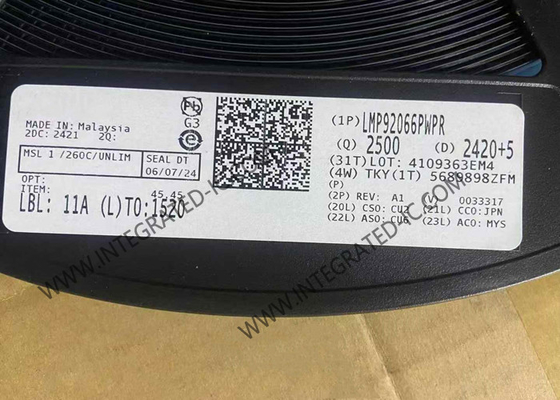 LMP92066PWPR ইন্টিগ্রেটেড সার্কিট চিপ ডুয়াল তাপমাত্রা নিয়ন্ত্রিত ডিজিটাল থেকে অ্যানালগ রূপান্তরকারী