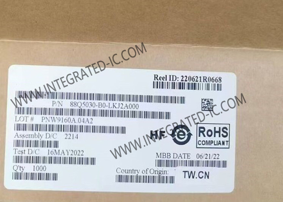 ইন্টিগ্রেটেড সার্কিট চিপ 88Q5030-B0-LKJ2A000 ইথারনেট ফিজিক্যাল লেয়ার ট্রান্সসিভার
